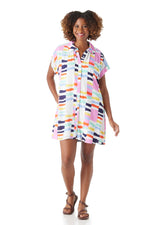 Load image into Gallery viewer, Jennings Dress in Chappy Stripe
