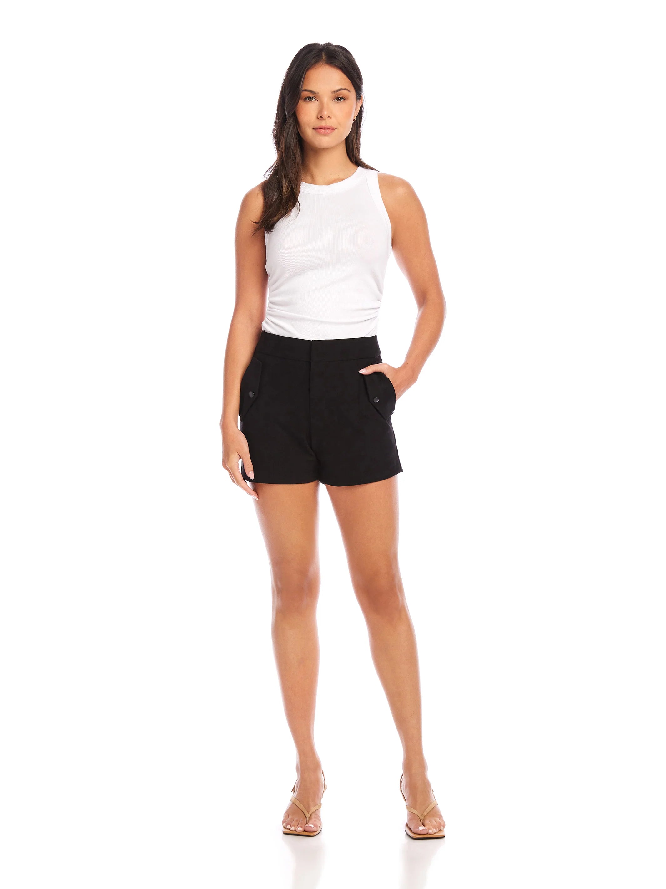 Alma Shorts in Black