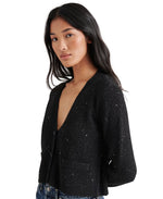 Load image into Gallery viewer, Aero Cardigan in Black
