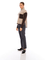 Load image into Gallery viewer, Colette Turtleneck Sweater in Stone
