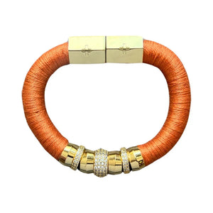 Luxe Classic Bracelet in Pumpkin