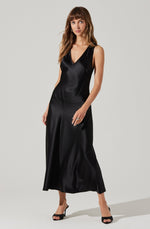 Load image into Gallery viewer, Ellora Dress in Black
