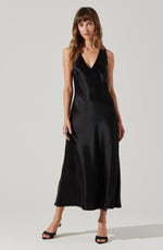 Load image into Gallery viewer, Ellora Dress in Black
