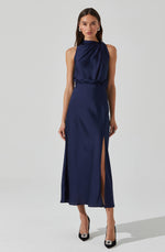 Load image into Gallery viewer, Jelyn Dress in Navy
