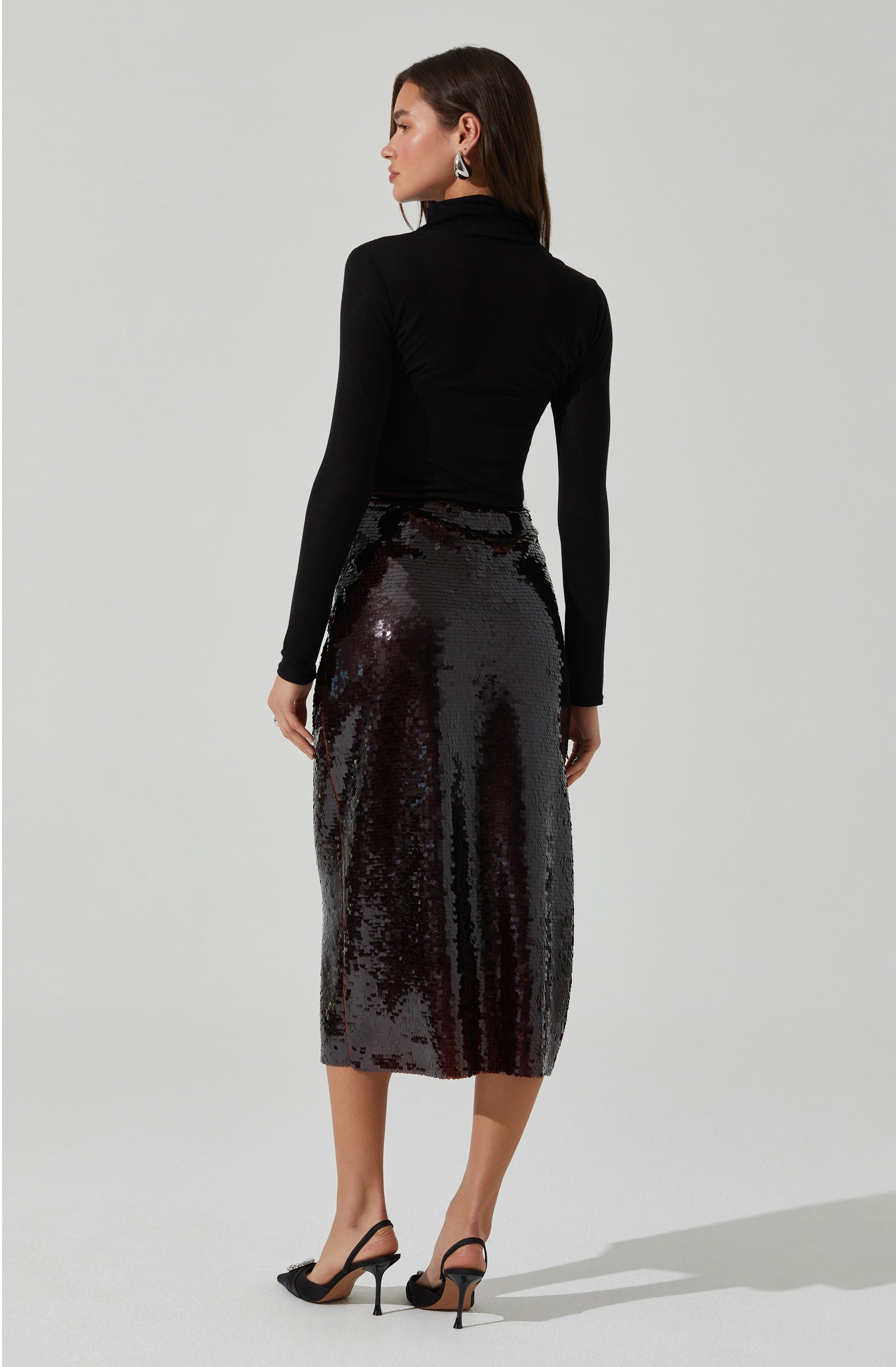 Dova Skirt in Brown