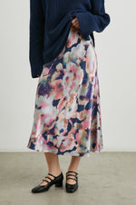 Load image into Gallery viewer, Anya Skirt in Midnight Verbena
