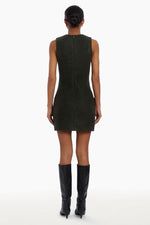 Load image into Gallery viewer, Delia Dress in Dark Green
