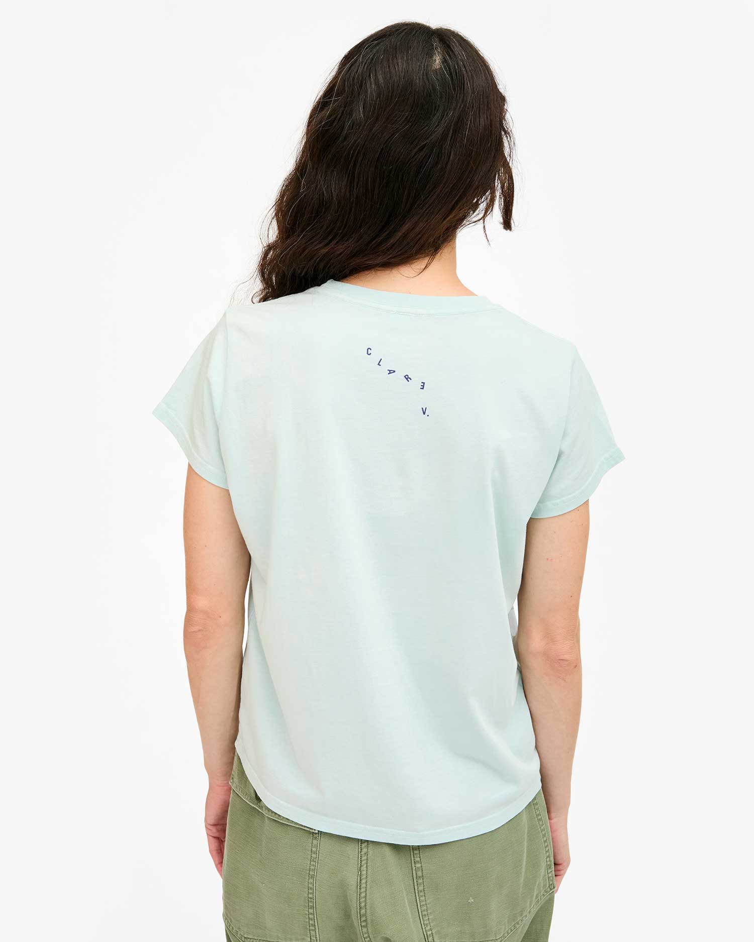 Bon Vivant Classic Tee in Sky Blue