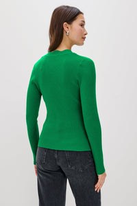 Dita Cardigan in Kelly Green