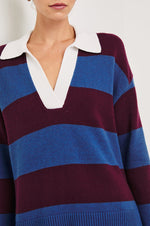 Load image into Gallery viewer, Harris Sweater in Rugby Stripe
