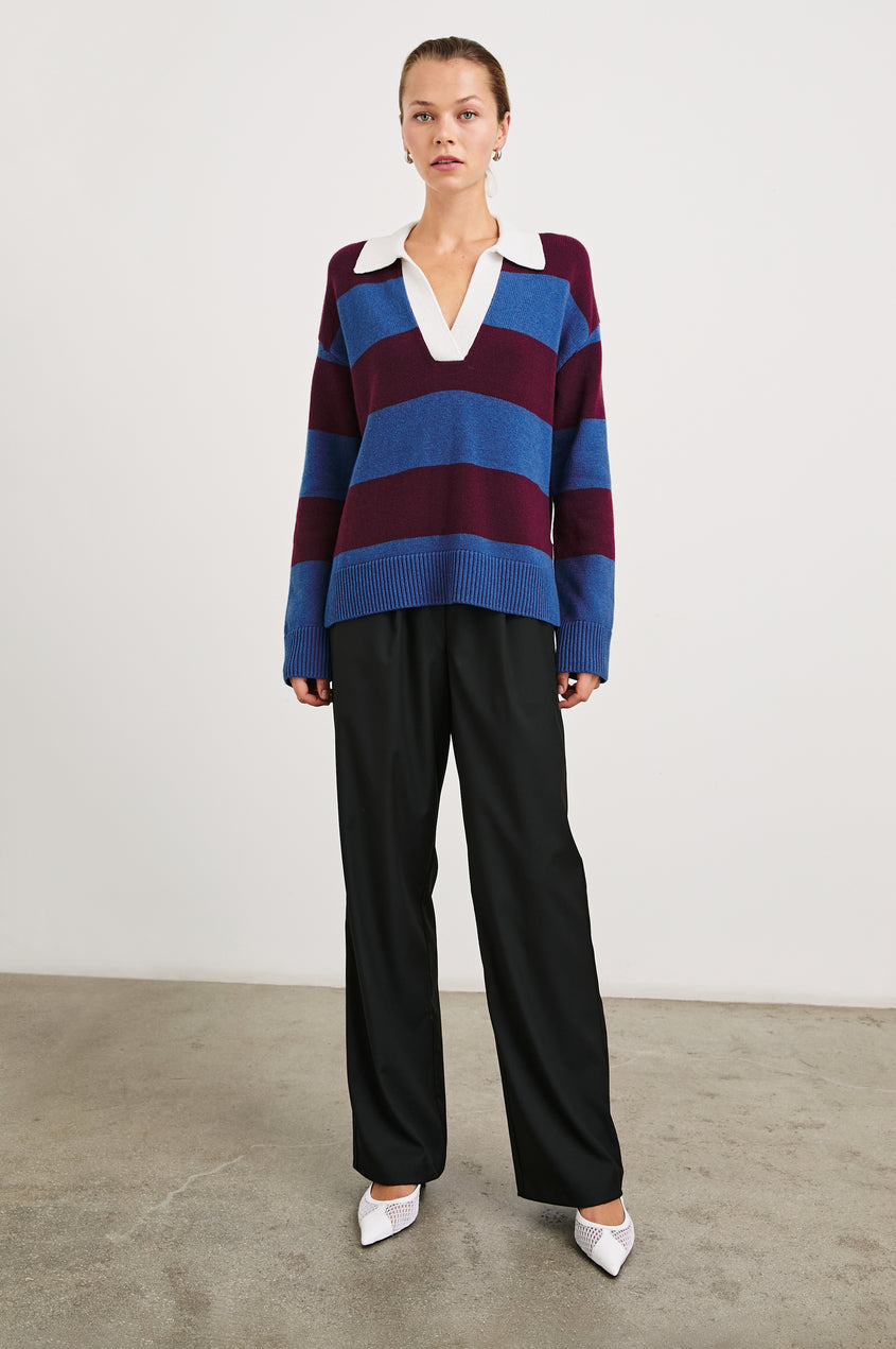 Harris Sweater in Rugby Stripe