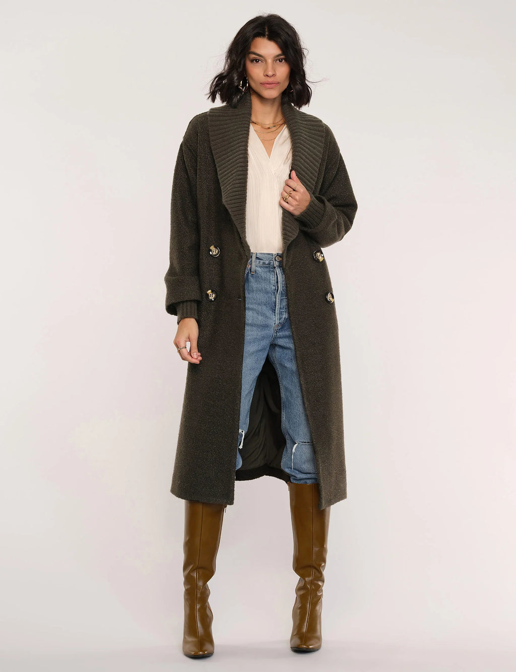 Off To The City Kelly Green Coat – Shop the Mint