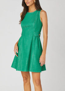 Samara Dress in Spring Green