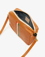 Load image into Gallery viewer, Midi Sac Perforated with Inlay Stripes
