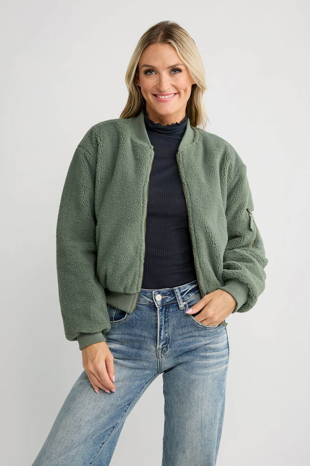 Off To The City Kelly Green Coat – Shop the Mint