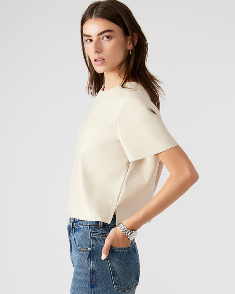 Ezra Top in Bone