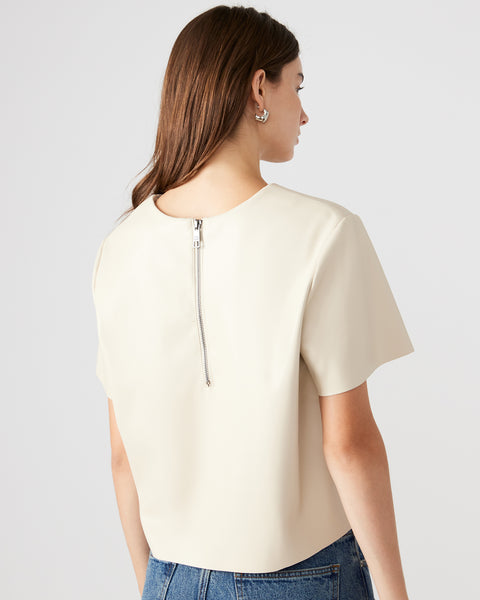 Ezra Top in Bone