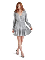 Load image into Gallery viewer, Kara Dress in Gunmetal
