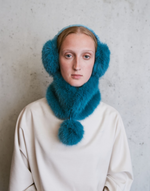 Load image into Gallery viewer, Faux Fur Earmuffs in Celeste
