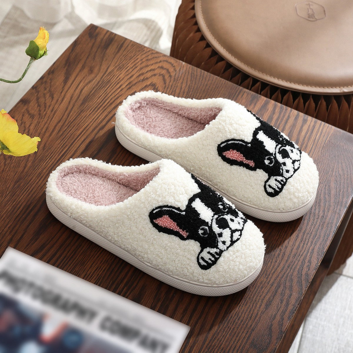 French Bulldog Cozy Slippers