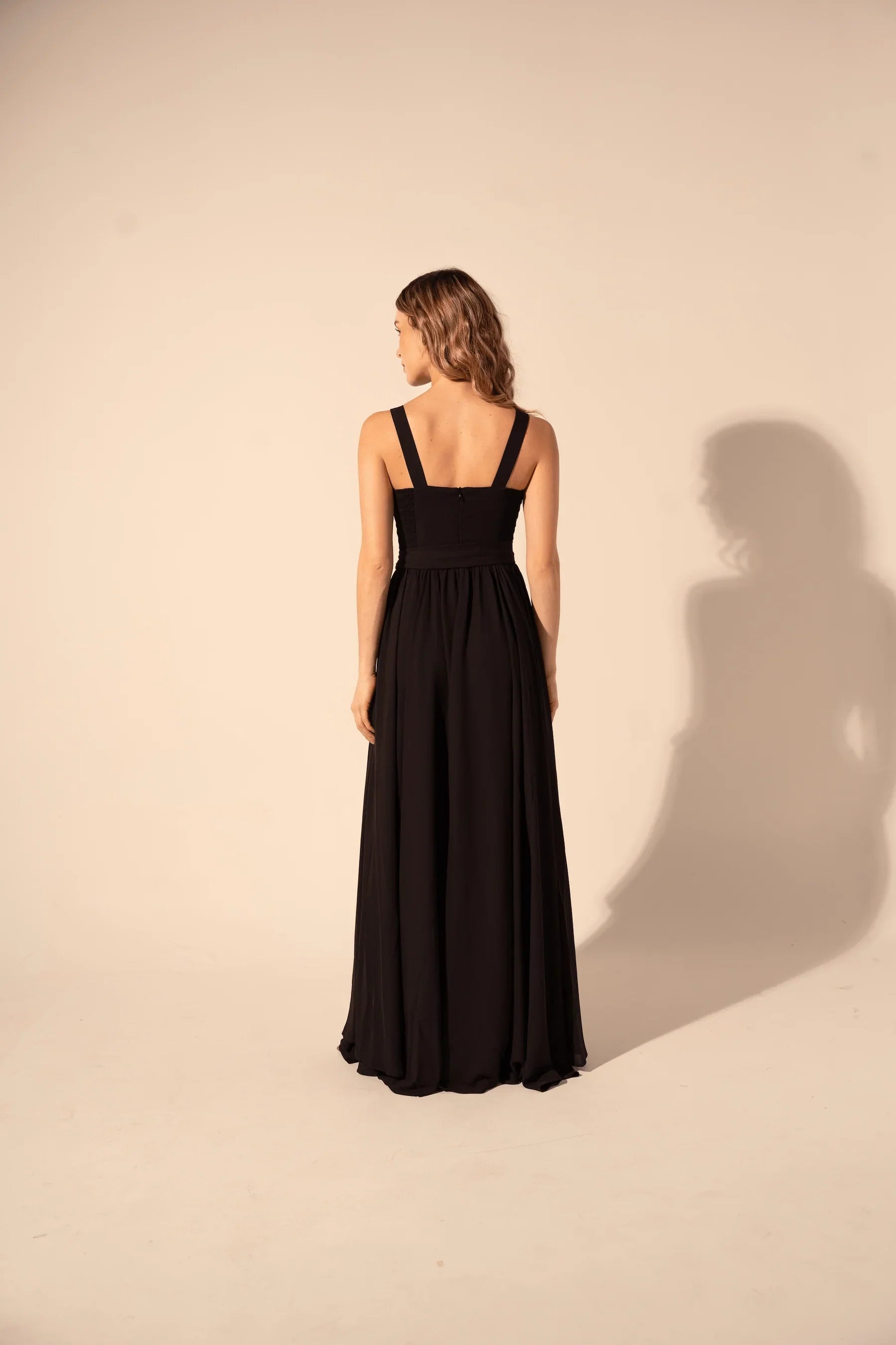 Claudette Maxi Gown in Black