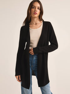 Cascade Cardigan in Black