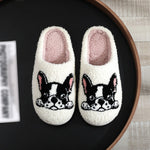 Load image into Gallery viewer, French Bulldog Cozy Slippers
