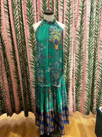 Load image into Gallery viewer, Freya Dress in Green Print
