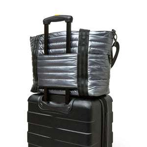 Jetset Wingman Tote Bag in Pearl Pewter