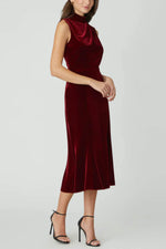 Load image into Gallery viewer, Audrey Dress in Bordeaux
