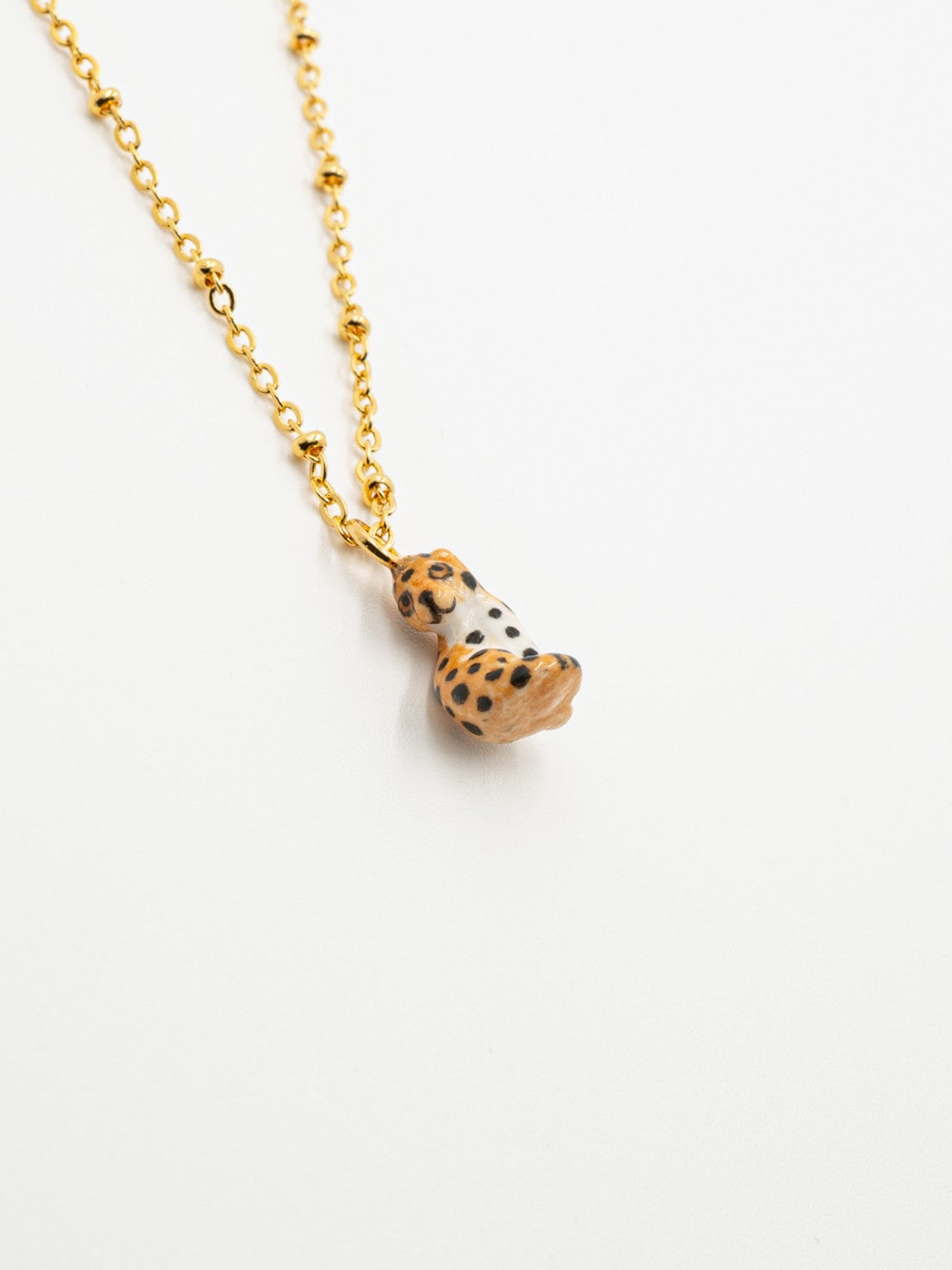 Cheetah Mini Necklace