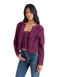 Emelia Sweater in Aubergine