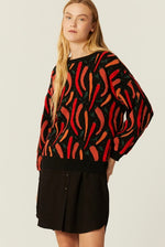 Load image into Gallery viewer, Sweater in Hot Chili Pepper
