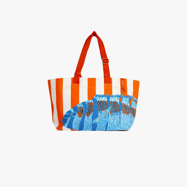 Large Carrier Strap Bag in Tango Orange – Mint Julep