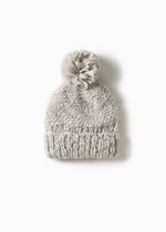 Load image into Gallery viewer, Mango Yarn Pom Pom Hat in Grey
