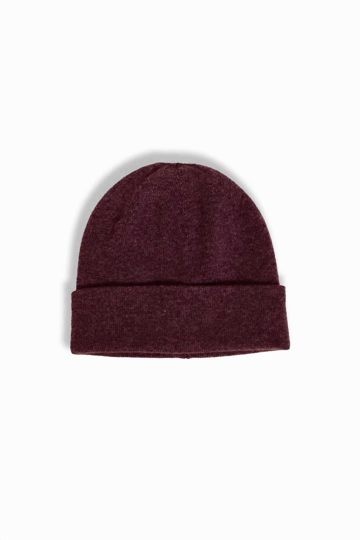 Basic Soft Beanie in Burgundy